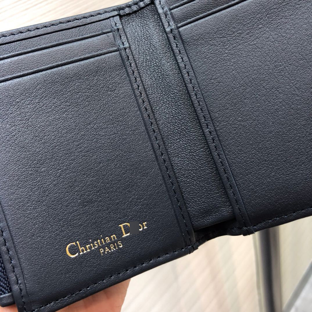 DIOR Saddle Lotus ウォレット S56552CTZQ_M928