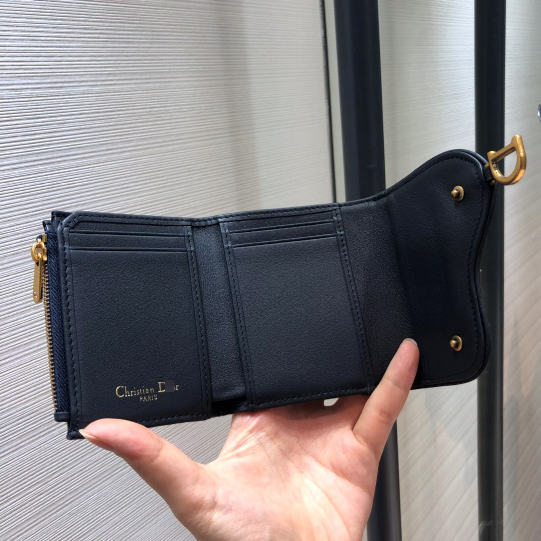 DIOR Saddle Lotus ウォレット S56552CTZQ_M928