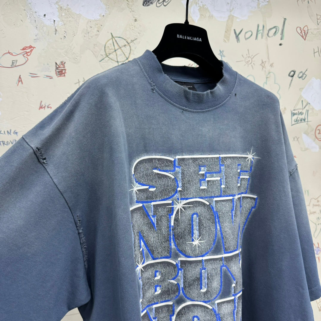 バレンシアガ SNBN インサイドアウト オーバーサイズ Tシャツ