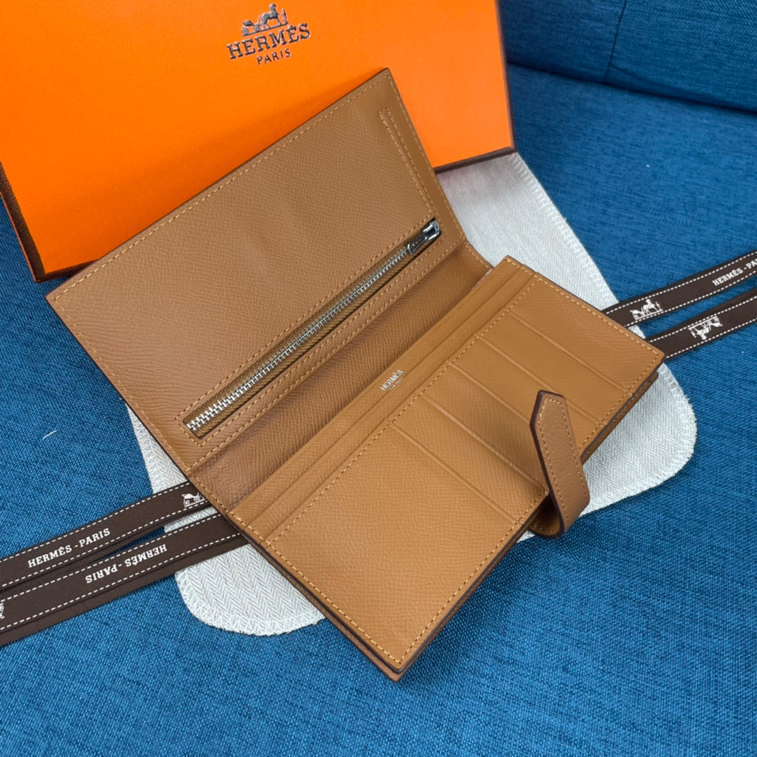 エルメス ベアンスフレ ゴールド ヴォーエプソン シルバー金具