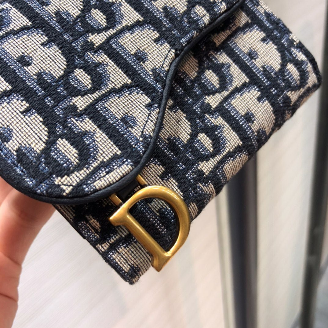 DIOR Saddle Lotus ウォレット S56552CTZQ_M928