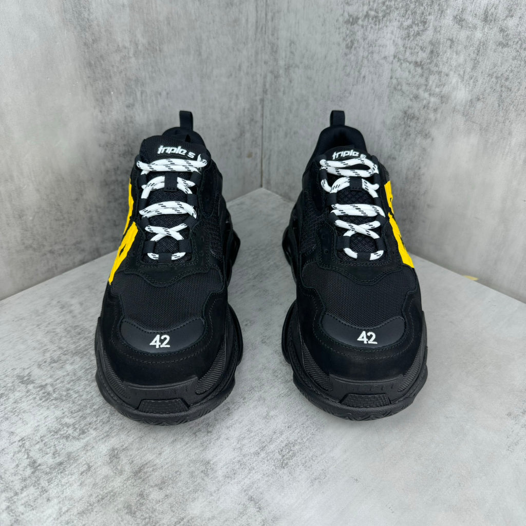 BALENCIAGA Triple S テープタイプ スニーカー 536737WTRST1070