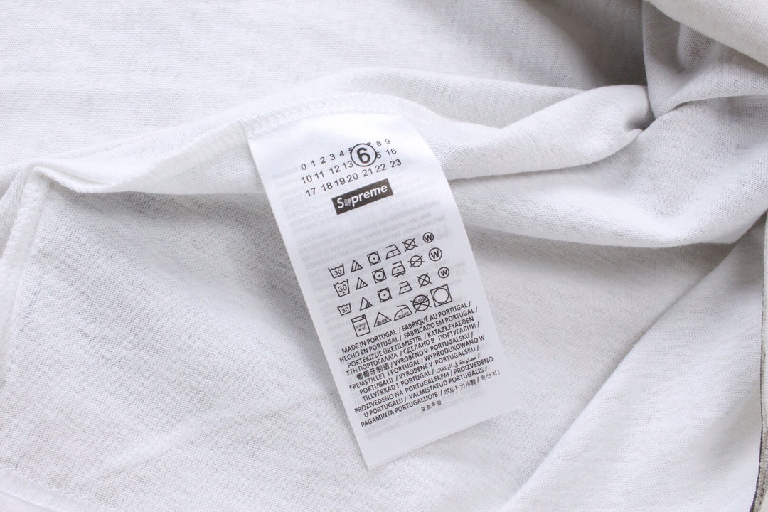 Supreme MM6 メゾンマルジェラ コラボ ボックスロゴ Tシャツ